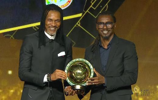 Rigobert Song et Aliou Cissé