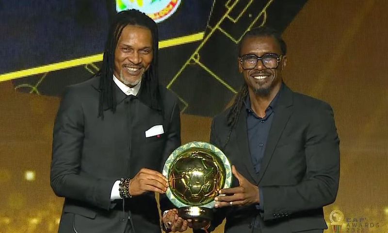 Rigobert Song et Aliou Cissé