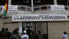Le siège de la commission électorale guinéenne, à Conakry, en octobre 2015 LUC GNAGO - REUTERS