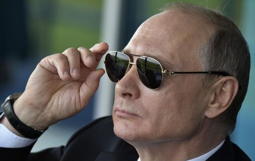 Vladimir Poutine le 18-juillet-2017 à moscou
