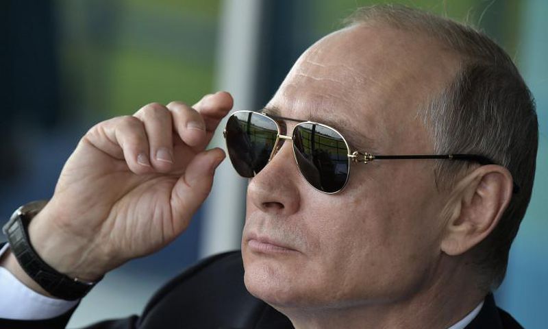 Vladimir Poutine le 18-juillet-2017 à moscou