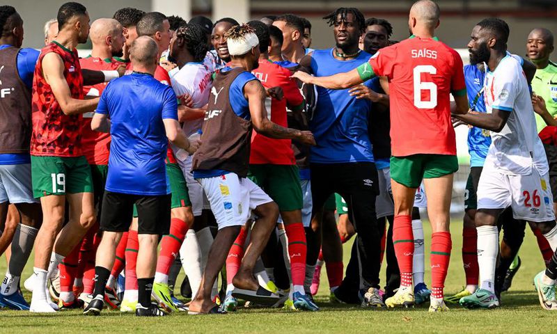 Altercation Maroc RDC