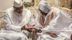Chaque année, le président Macky Sall rend visite au Khalife des Layènes à Yoff