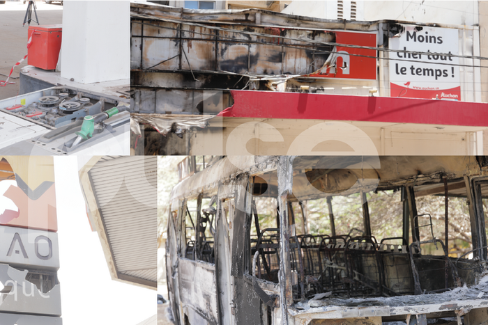 Illustration des manifestations de Juin à Dakar