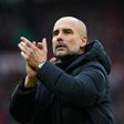 Manchester City boss Pep Guardiola