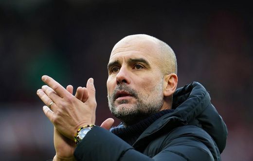 Manchester City boss Pep Guardiola