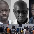 Boubacar Boris Diop, Felwine Sarr et Mohamed Mbougar Sarr / Crédit Canalactu