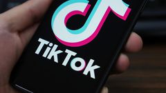 The TikTok logo displayed on the screen of a smartphone.Getty Images