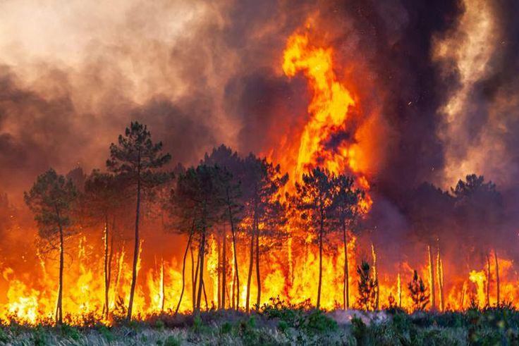 Incendie en Gironde