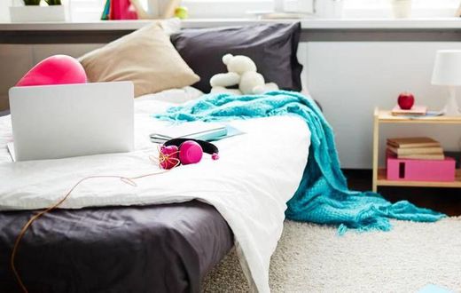 Chambre en désordre