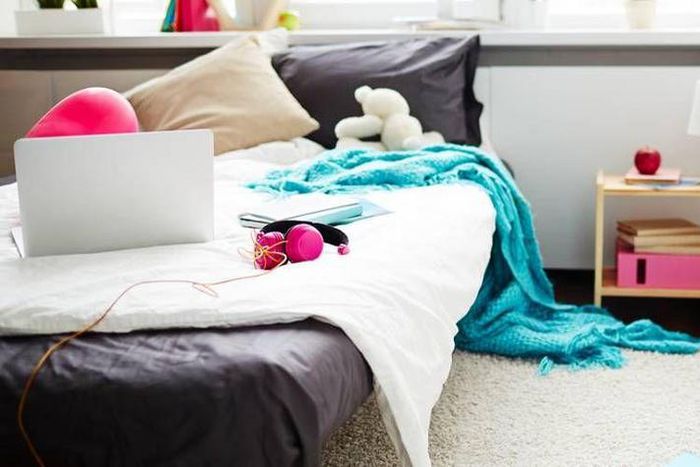 Chambre en désordre