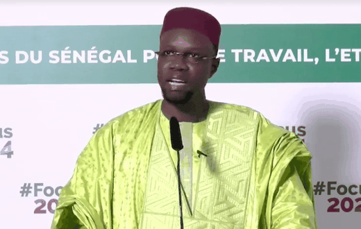 Ousmane Sonko au siège Keur Maodo