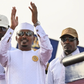 Mahamat Idriss Déby Itno, le 4 mai 2024 lors de son dernier meeting avant l’élection présidentielle au Tchad