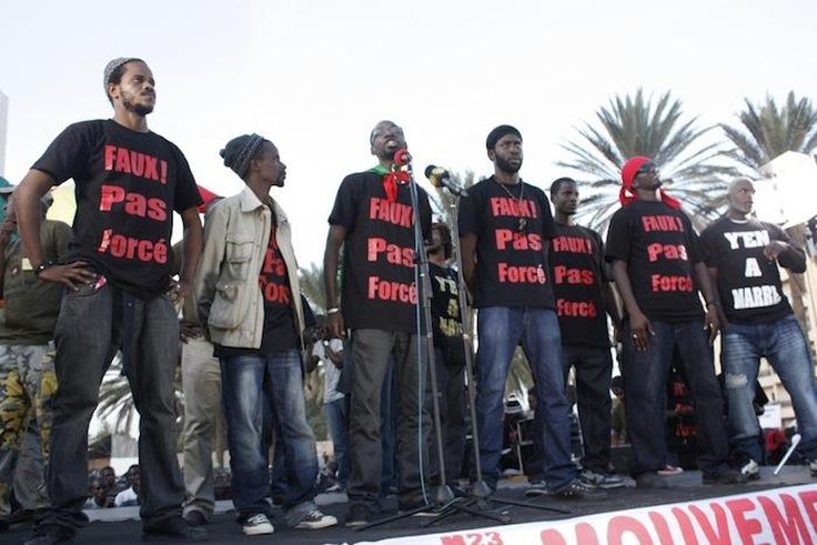 Des membres de Y'en a marre