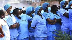 Des sages femmes au Zimbabwe