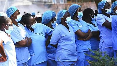 Des sages femmes au Zimbabwe