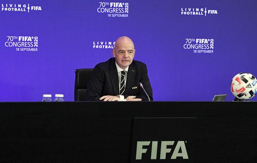 FIFA President Gianni Infantino