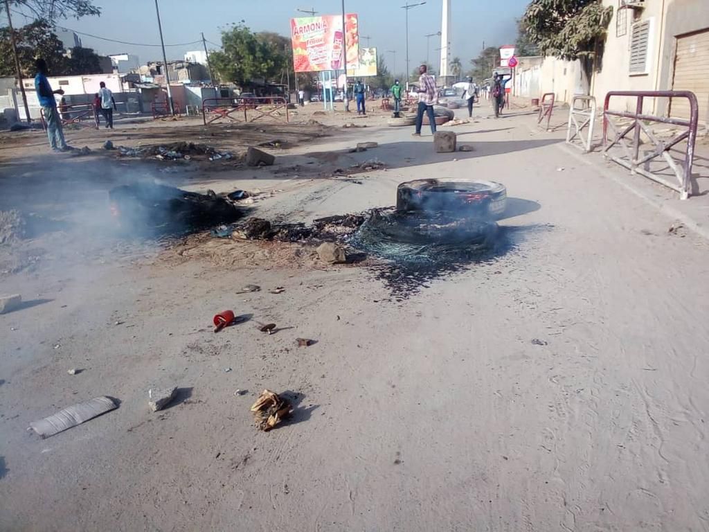 Manifestations à Dakar