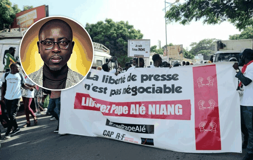 Manifestation-de-la-Presse-au-Senegal-pour-la-libération-du-journaliste-Pape-Alé-Niang | Pulse