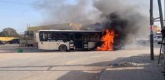 bus incendié