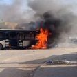 bus incendié