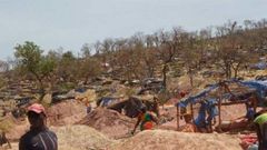 Site d'orpaillage à Kedougou