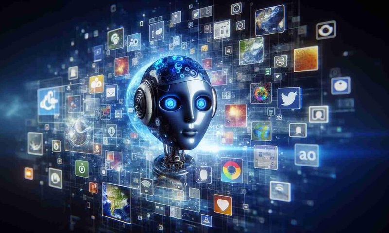 Chatbot IA illustration