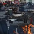 Dakar, le marché salle de vente ravagé par un incendie, mars 2022 (3)