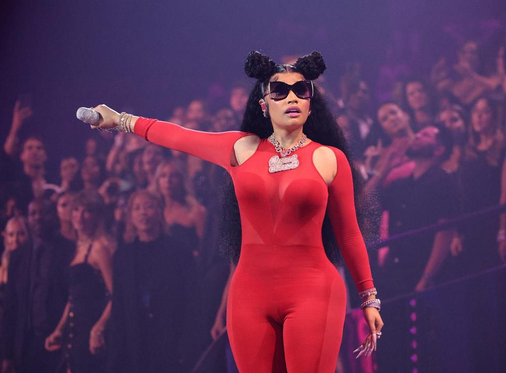 Nicki Minaj. Mike Coppola/Getty Images for MTV