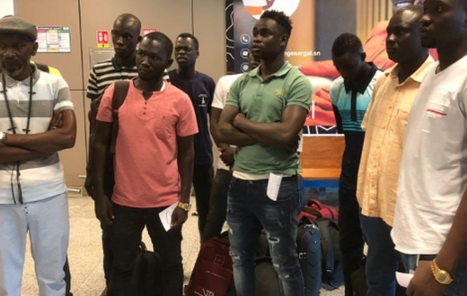 Sénégalais rapatriés du Burkina