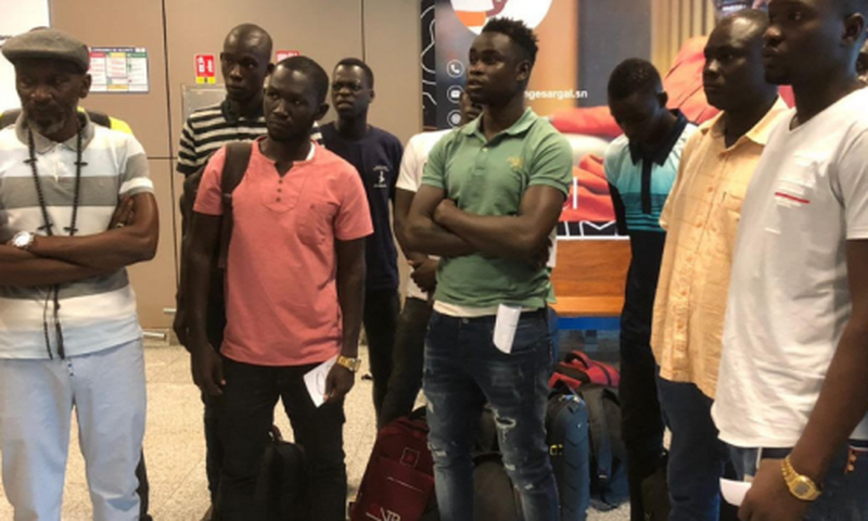 Sénégalais rapatriés du Burkina