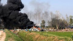 Thaïlande au moins 20 morts dans l'explosion d'une usine de feux d'artifice