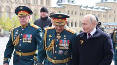 Poutine et le ministre de la defense