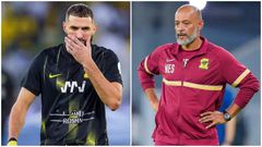 Nuno Espirito et Benzema