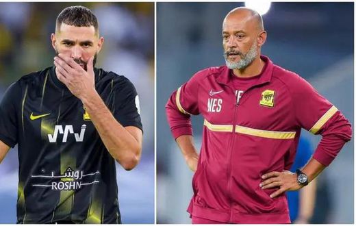 Nuno Espirito et Benzema