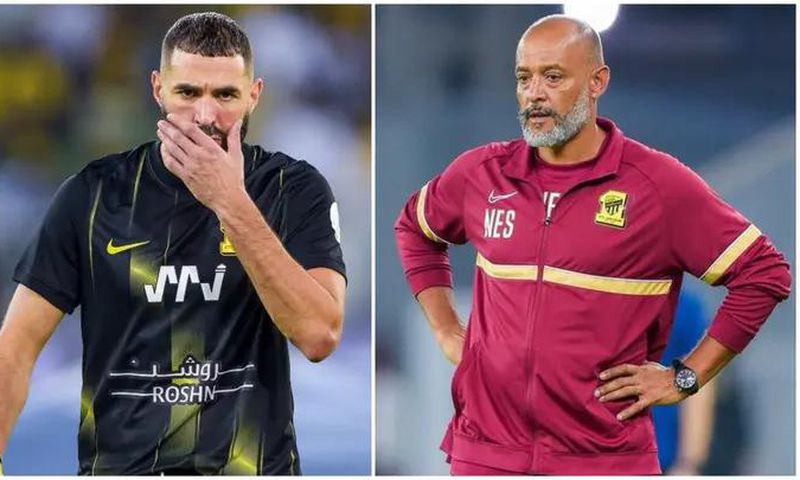 Nuno Espirito et Benzema