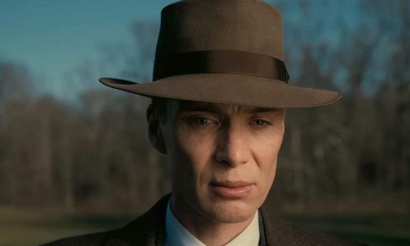 Cillian Murphy as J. Robert Oppenheimer in "Oppenheimer."Universal Pictures