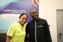La basketteuse sénégalaise d'origine américaine, Cierra J. Dillard est l'invitée de l'Ambassade des Etats-Unis à Dakar
