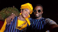 Les époux Mya et No face forment le duo d'artistes connu sous le nom 'Les Maabo'