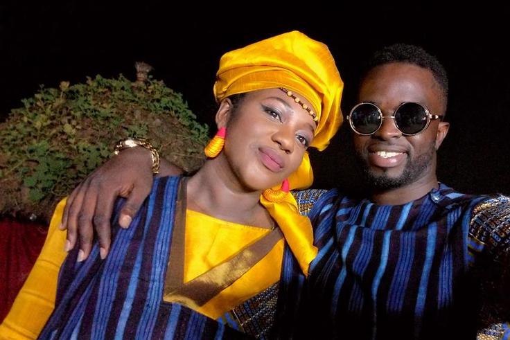 Les époux Mya et No face forment le duo d'artistes connu sous le nom 'Les Maabo'