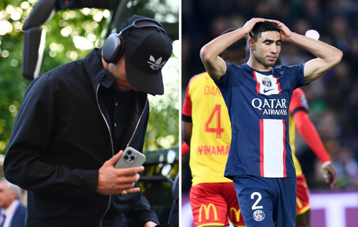 Achraf Hakimi makes first public appearance amid rumours about his wealth transfer