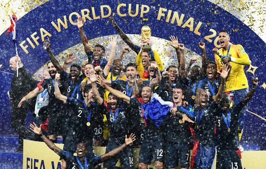 France enjoyed a huge payout after winning the World Cup in 2018