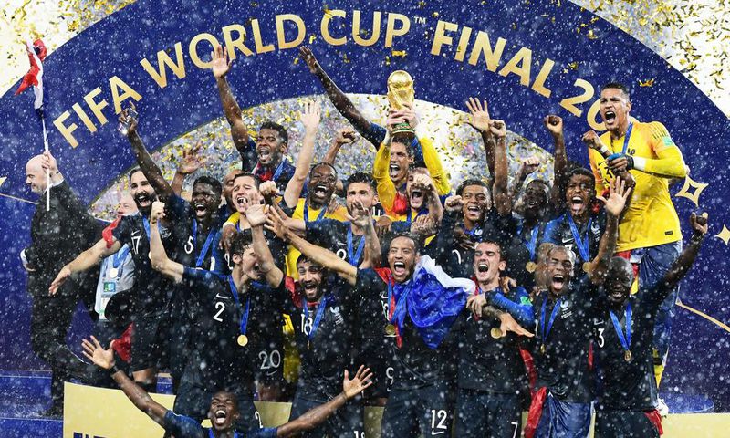 France enjoyed a huge payout after winning the World Cup in 2018