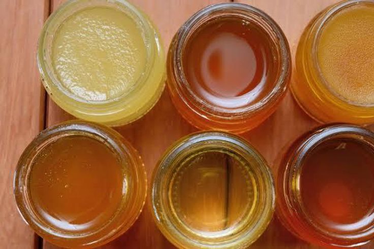 Honey comes in different colours [Homesteaders of America]