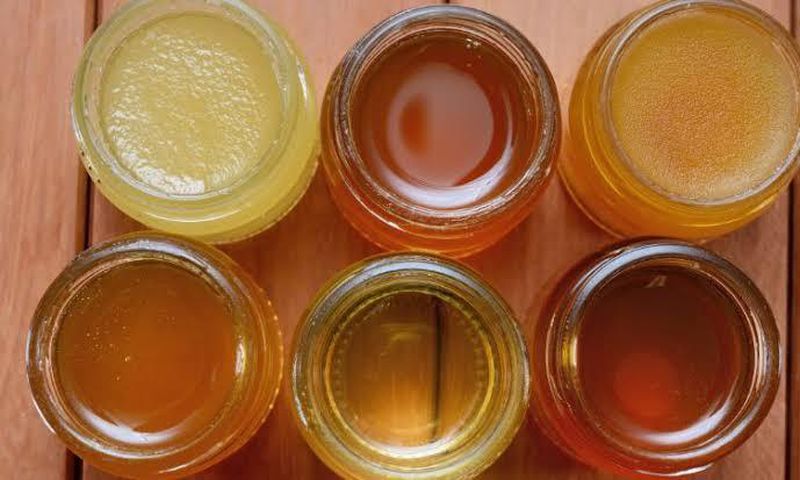 Honey comes in different colours [Homesteaders of America]