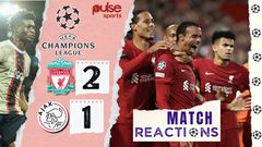 Social media reactions as Liverpool overcome Ajax scare in UCL