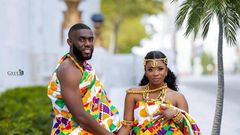 Le Kent du Ghana, tissu très prisé en Afrique.