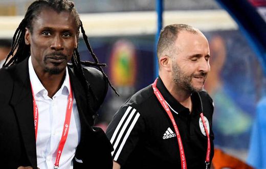 Aliou Cissé (SEN) affronte Djamel Belmadi (ALG) en finale de la CAN 2019