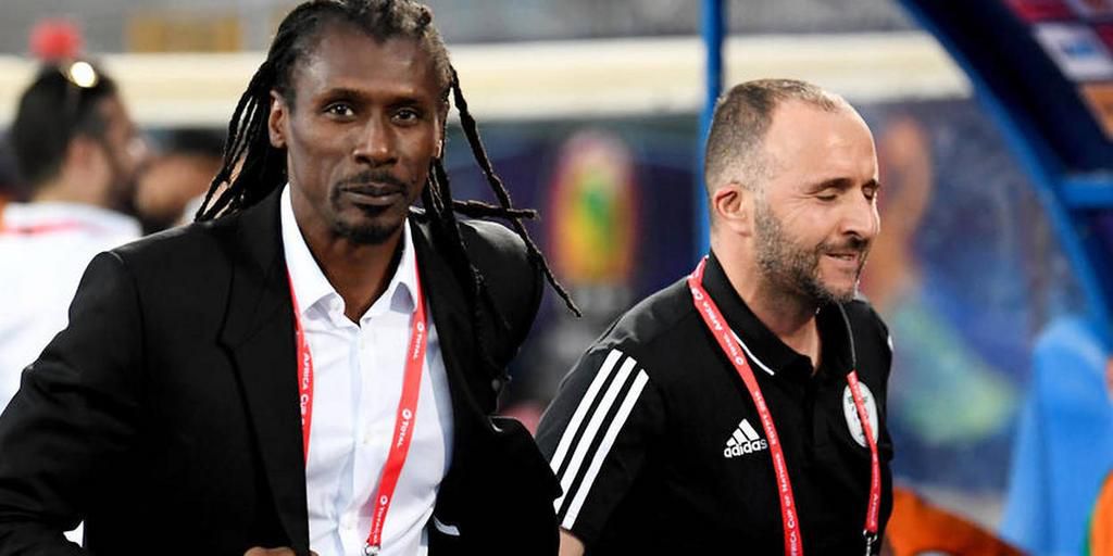 Aliou Cissé (SEN) affronte Djamel Belmadi (ALG) en finale de la CAN 2019