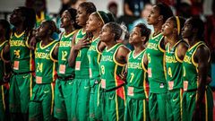 basket féminin lionnes du senegal